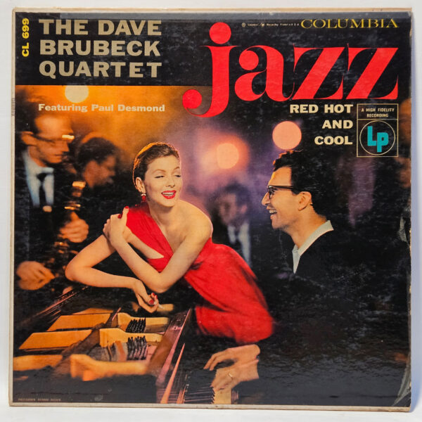 The Dave Brubeck Quartet - Jazz Red Hot and Cool - 1955 - EX - Ultrasonic Clean