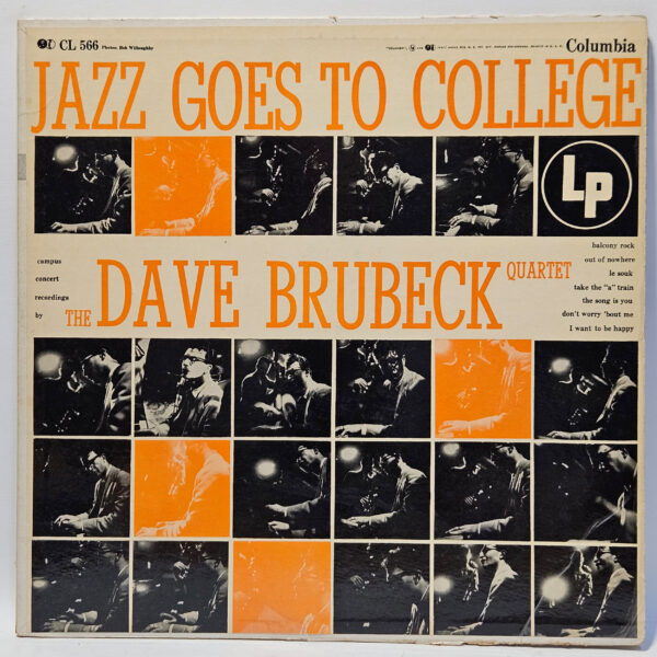 The Dave Brubeck Quartet - Jazz Goes to College - 1954 6 Eye - VG+ - Ultrsnc Cln