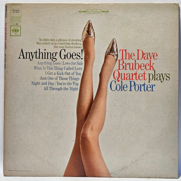 The Dave Brubeck Quartet - Anything Goes! - 1967 2 EYE - EX - Ultrasonic Clean