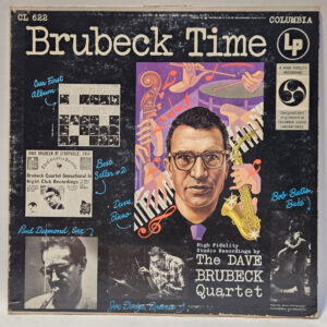 The Dave Brubeck Quartet - Brubeck Time - 1955 - VG - Ultrasonic Clean