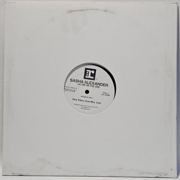 Sasha Alexander - Let Me Be The One - 2001 - EX - Ultrasonic Clean