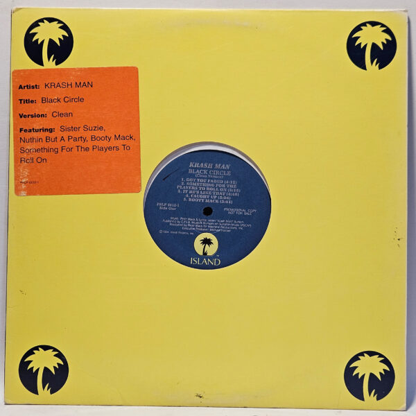Krash Man - Black Circle - 1993 - EX - Ultrasonic Clean