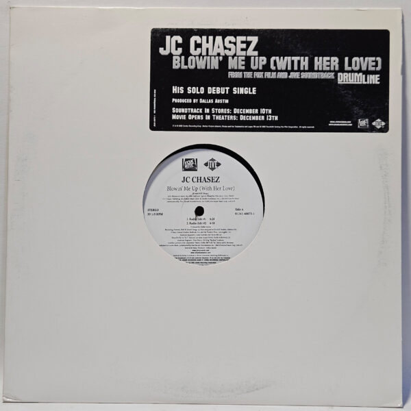 JC Chasez - Blowin' Me Up (With Her Love) - 2002 - EX - Ultrasonic Clean