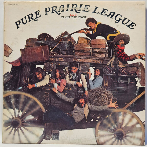 Pure Prairie League - Live! Takin' the Stage - 1977 - EX - Ultrasonic Clean