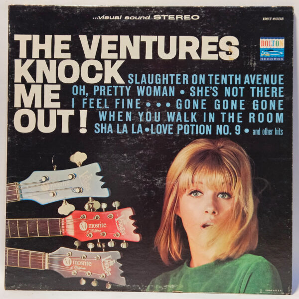 The Ventures - Knock Me Out! - 1964 - EX - Ultrasonic Clean