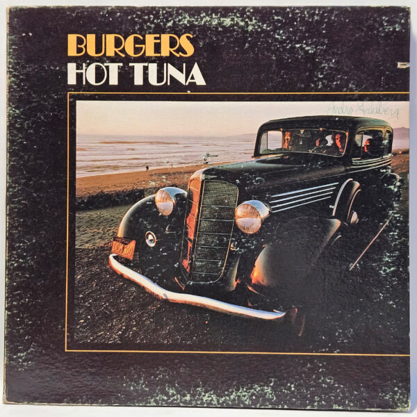 Hot Tuna - Burgers - 1972 - EX - Ultrasonic Clean