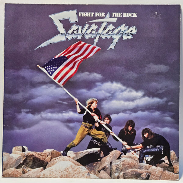 Savatage - Fight for the Rock - 1986 IMPORT - EX - Ultrasonic Clean