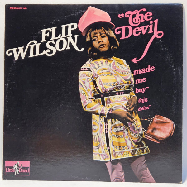 Flip Wilson - The Devil Made Me Buy This Dress - 1970 - VG - Ultrasonic Clean