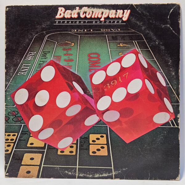 Bad Company - Straight Shooter - 1975 - VG - Ultrasonic Clean