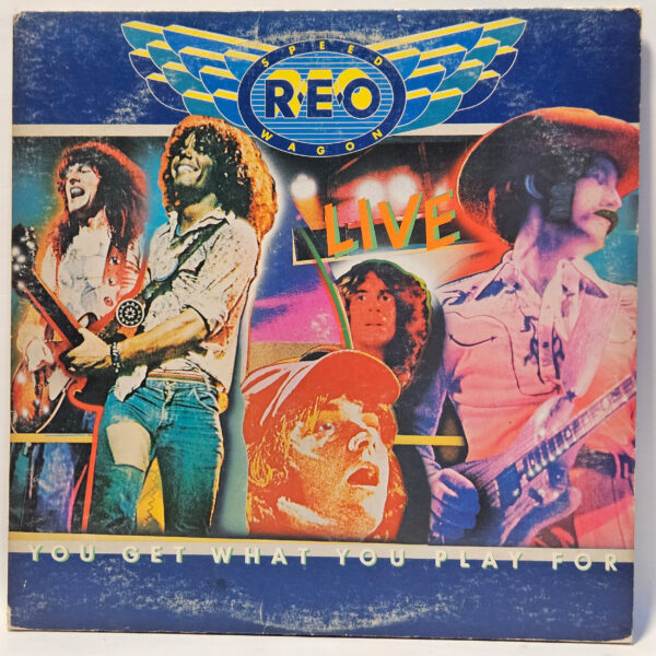 REO Speedwagon - Live: You Get What You Play For - 1977 - EX - Ultrasonic Clean