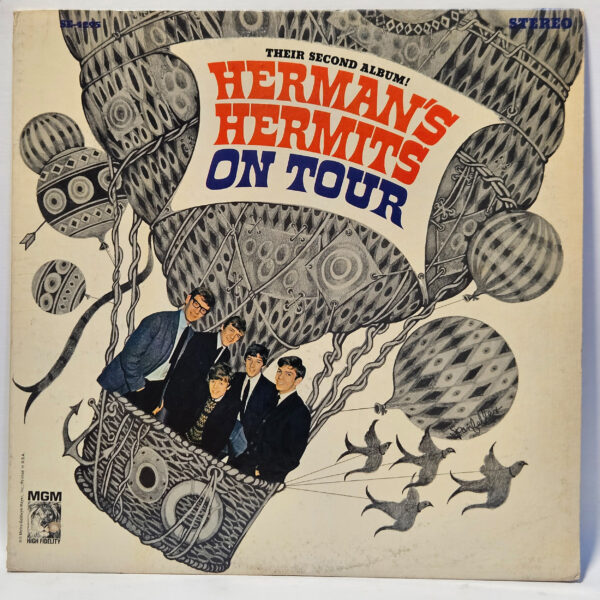 Herman's Hermits - On Tour - 1965 - EX - Ultrasonic Clean