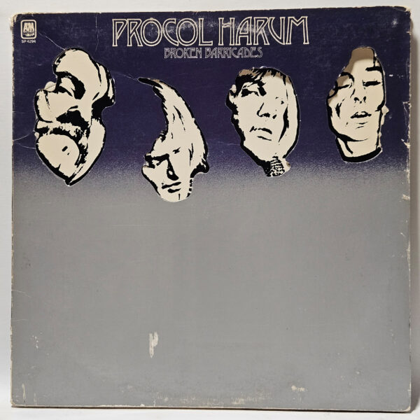 Procol Harum - Broken Barricades - 1971 - VG+ - Ultrasonic Clean
