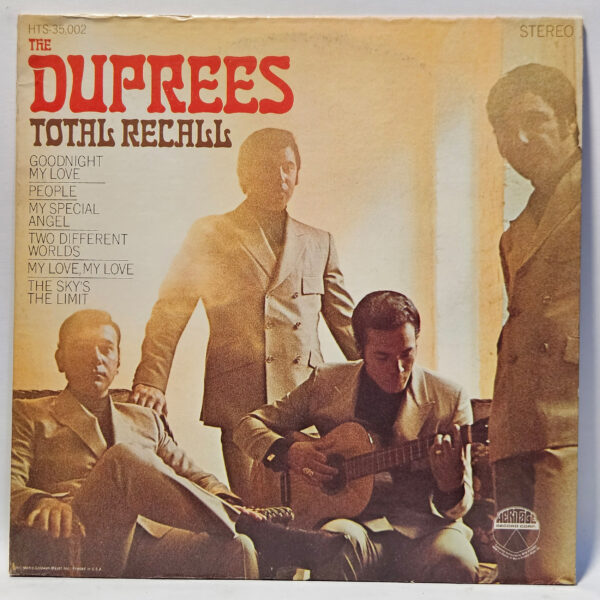 The Duprees - Total Recall - 1968 - EX - Ultrasonic Clean