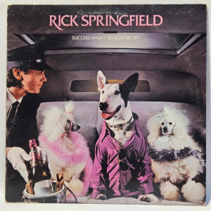 Rick Springfield - Success Hasn't Spoiled Me Yet - 1982 - VG+ - Ultrasonic Clean