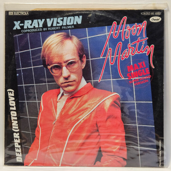 Moon Martin - X-Ray Vision - 1982 - EX - Ultrasonic Clean