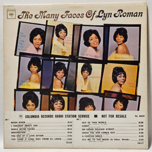 Lyn Roman - The Many Faces Of Lyn Roman - 1964 - EX - Ultrasonic Clean