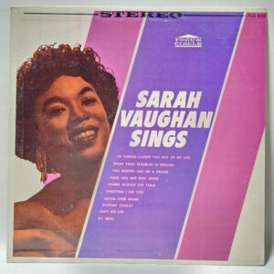 Sarah Vaughan - Sings - 1951 - EX - Ultrasonic Clean