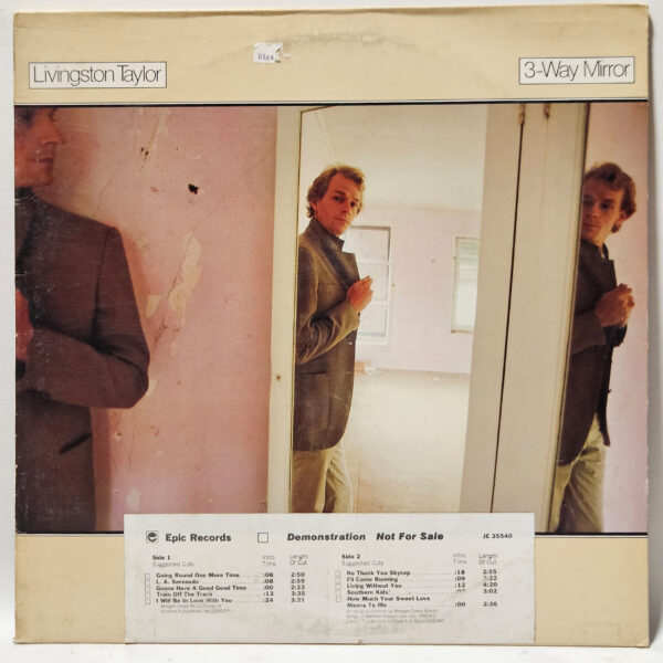 Livingston Taylor - 3-Way Mirror - 1978 - EX - Ultrasonic Clean