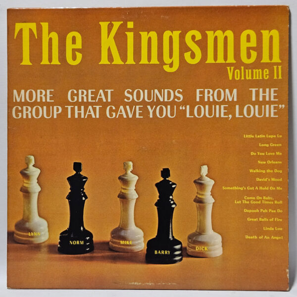 The Kingsmen - Volume II - 1964 - VG+ - Ultrasonic Clean
