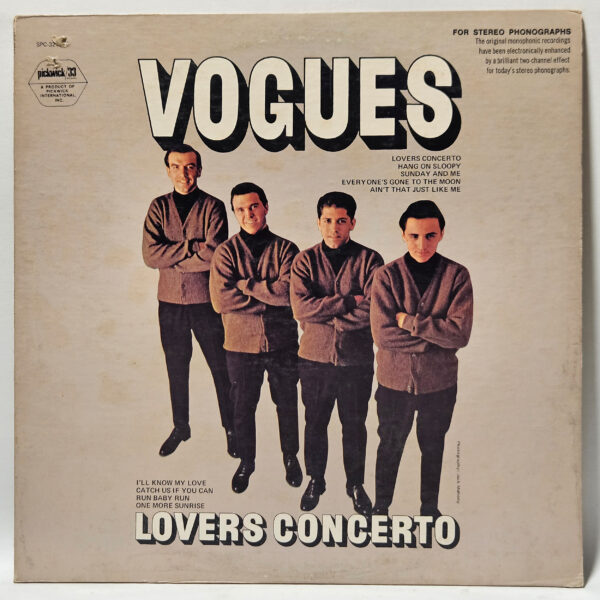 The Vogues - Lovers Concerto - 1965 - VG+ - Ultrasonic Clean