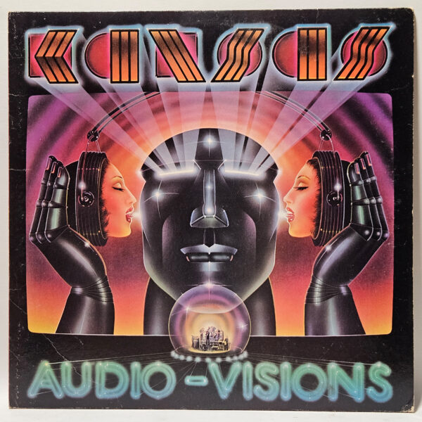 Kansas - Audio-Visions - 1980 - VG+ - Ultrasonic Clean