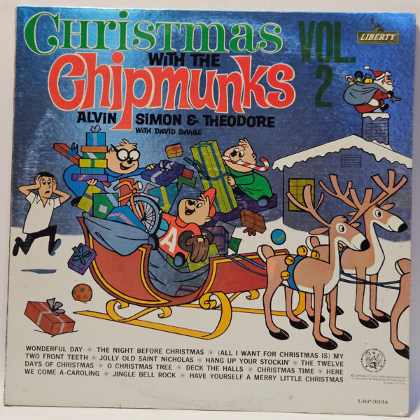 The Chipmunks - Christmas with The Chipmunks Vol. 2 - 1975 - EX - Ultrasonic Cln