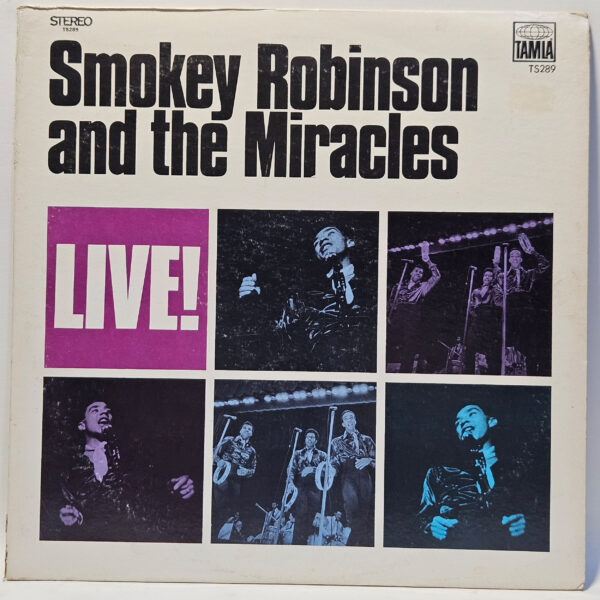 Smokey Robinson and The Miracles - Live! - 1995 - EX - Ultrasonic Clean