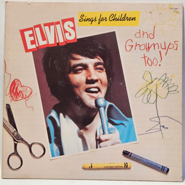 Elvis Presley - Elvis Sings for Children and Grownups Too - 1978 - EX - Ult Cln