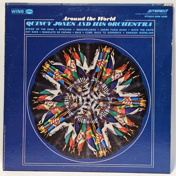 Quincy Jones - Around the World - 1969 RE - EX - Ultrasonic Clean