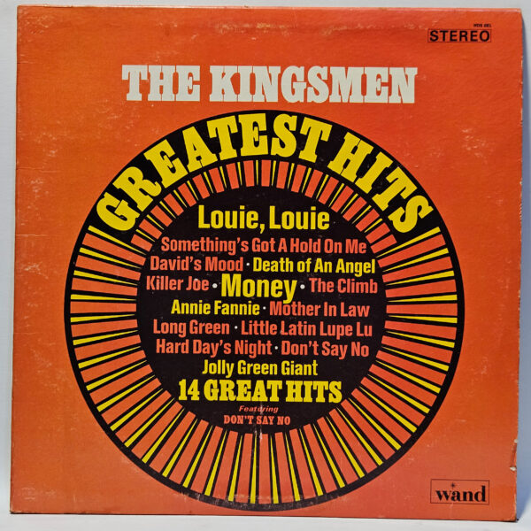 The Kingsmen - Greatest Hits - 1966 - VG+ - Ultrasonic Clean