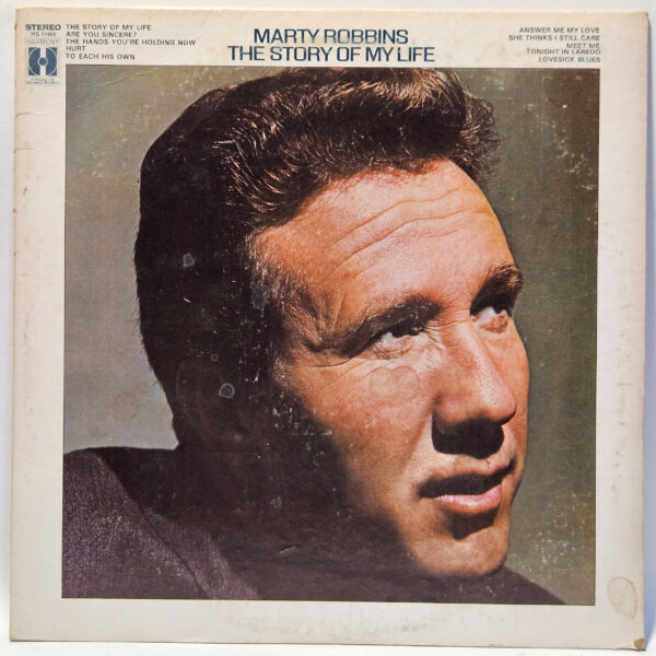 Marty Robbins - The Story of My Life - 1975 - VG+ - Ultrasonic Clean