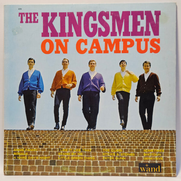 Kingsmen - Kingsmen On Campus - 1965 - EX - Ultrasonic Clean
