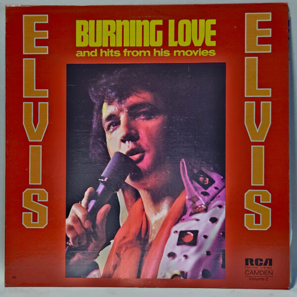 Elvis Presley - Burning Love and Hits from His Movies - 1977 - EX - UltSnc Cln