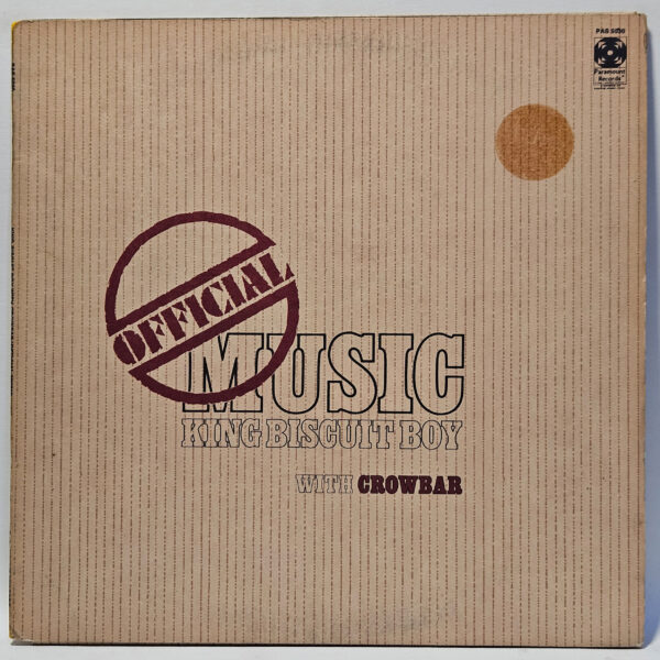 King Biscuit Boy with Crowbar - Official Music - 1970 - EX - Ultrasonic Clean