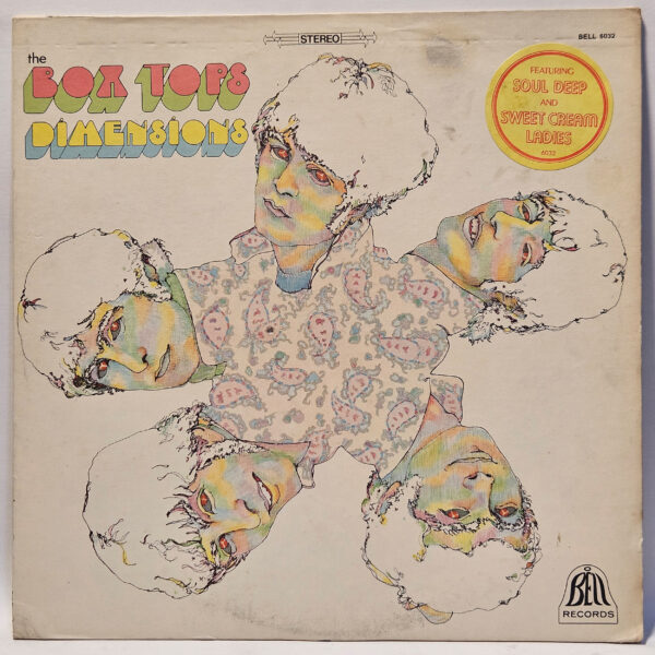 The Box Tops - Dimensions - 1969 - EX - Ultrasonic Clean