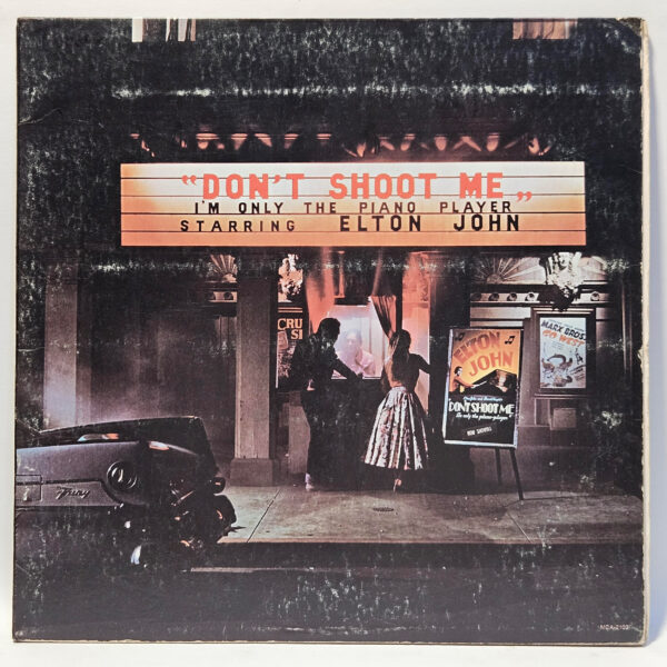 Elton John - Don't Shoot Me I'm Only the Piano Player - 1973 - VG - UltSnc Cln