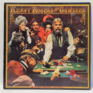 Kenny Rogers - The Gambler - 1978 w/poster - EX - Ultrasonic Clean