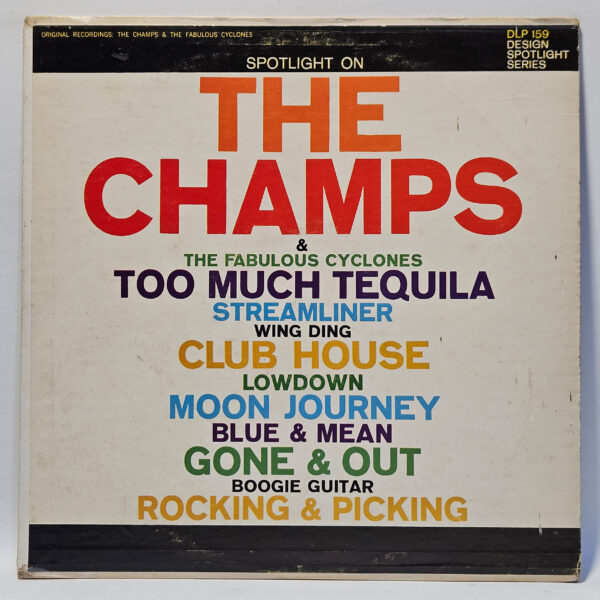 The Champs - Spotlight On The Champs - 1962 - EX - Ultrasonic Clean