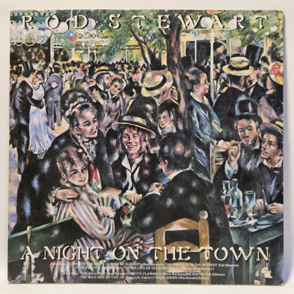 Rod Stewart - A Night on the Town - 1976 1st Edition - EX - Ultrasonic Clean