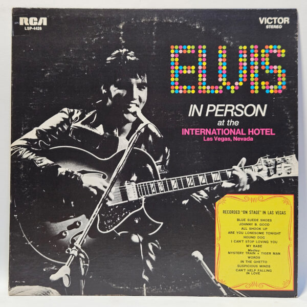 Elvis Presley - In Person at the International Hotel - 1971 - EX - UltSnc Cln