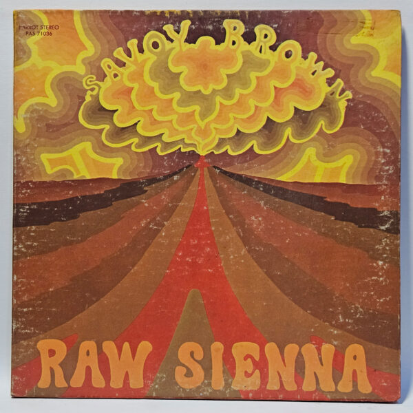 Savoy Brown - Raw Sienna - 1970 - VG+ - Ultrasonic Clean