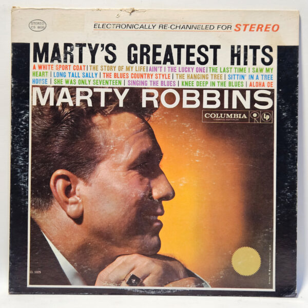 Marty Robbins - Marty's Greatest Hits - 1972 RE - EX - Ultrasonic Clean