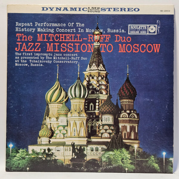 The Mitchell-Ruff Duo - Jazz Mission to Moscow - 1959 - EX - Ultrasonic Clean