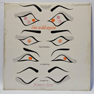 Frances Faye - I'm Wild Again - 1955 - VG - Ultrasonic Clean