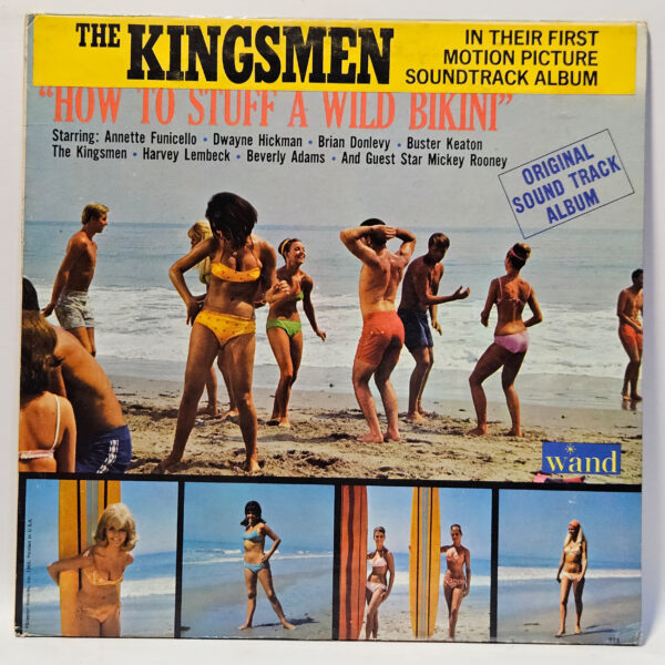 The Kingsmen - How To Stuff A Wild Bikini - 1965 - EX - Ultrasonic Clean