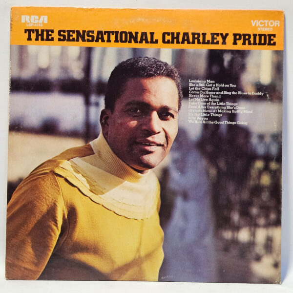 Charley Pride - The Sensational Charley Pride - 1969 Country - EX - UltSnc Cln