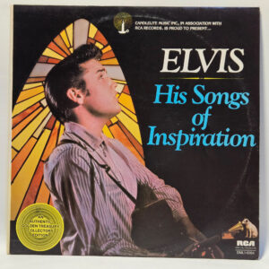 Elvis - His Songs of Inspiration - 1977 Rock - EX - Ultrasonic Clean