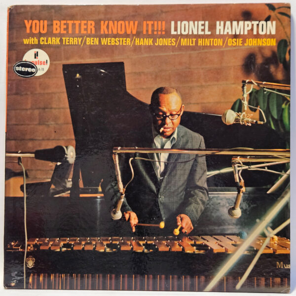 Lionel Hampton - You Better Know It!!! - 1965 Jazz - EX - Ultrasonic Clean