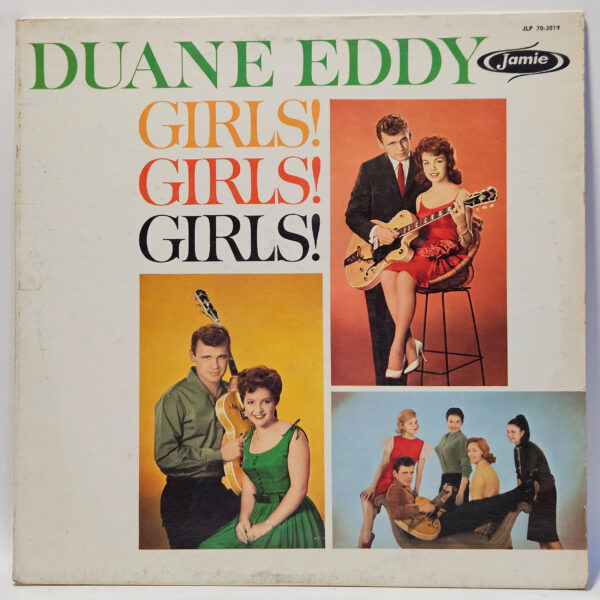 Duane Eddy - Girls! Girls! Girls! - 1961 - VG - Ultrasonic Clean