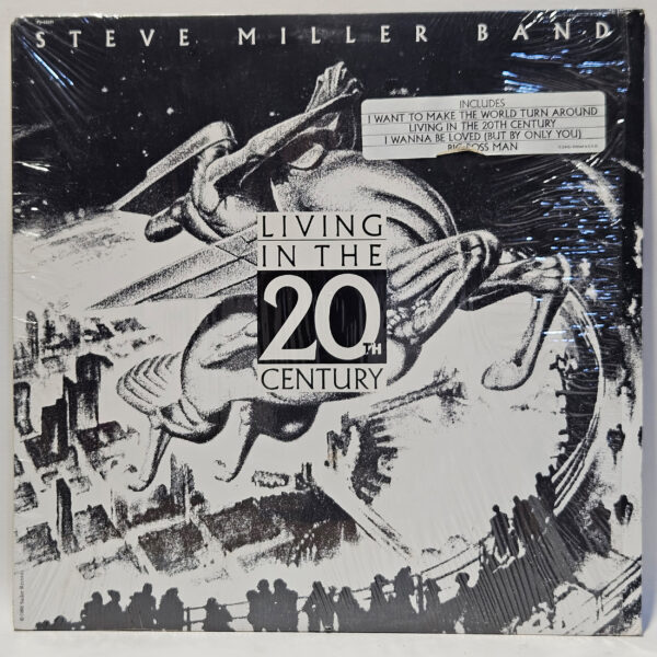 Steve Miller Band - Living in the 20th Century - 1986 Funk - EX - Ultrasonic Cln